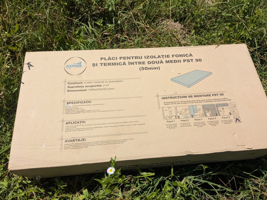 Bureți antifonare și izolare fonică PST 90