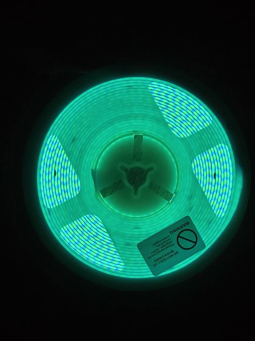 Bandă LED RGB COB 6m – WiFi Smart, Tuya/Alexa/Google, DC 24V