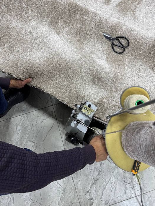 Установка ковро держатель для лестниц