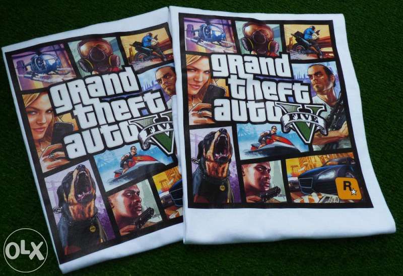 Тениски GTA 5 и WORLD OF WARCRAFT! Или поръчай модел с ТВОЯ идея!