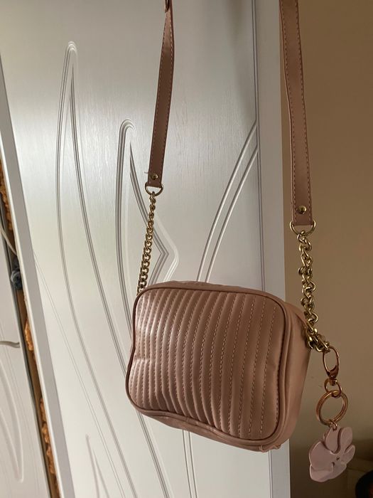 Розова чанта + колан