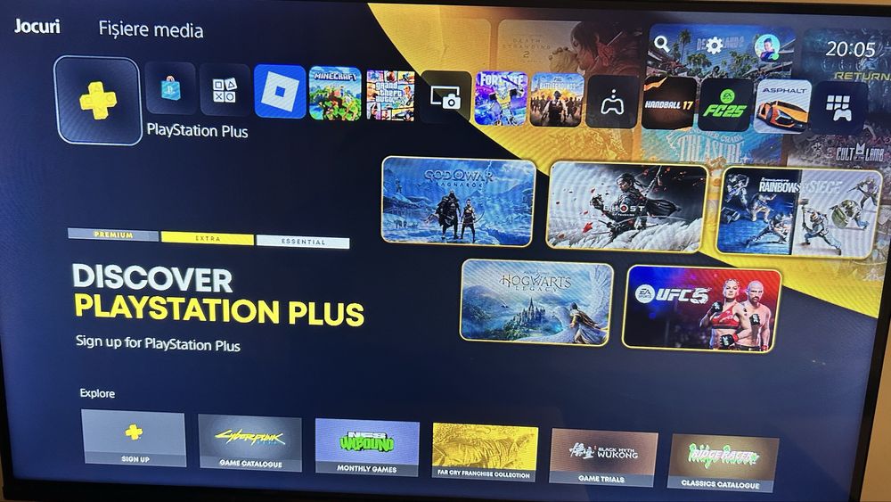 PS5 slim cu 2 controlere