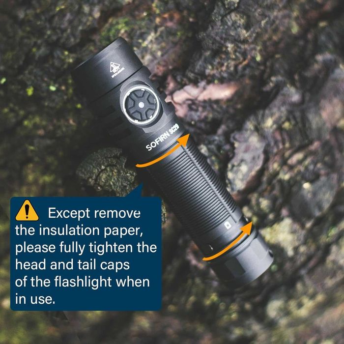 Sorin SC29 3000 Lumen EDC яркий ручной фонарик