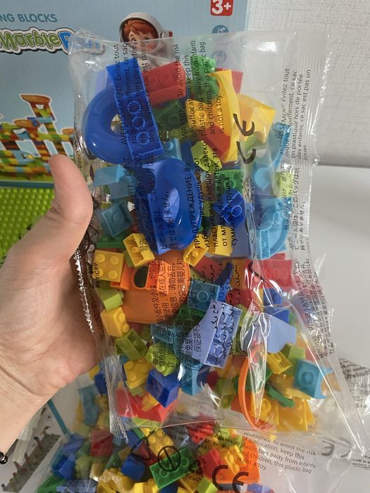 Конструктор Път с топчета - 536 елемента, Космос