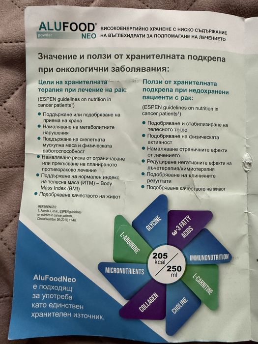 Alufood Neo AluMed медицинска храна хранителна добавка