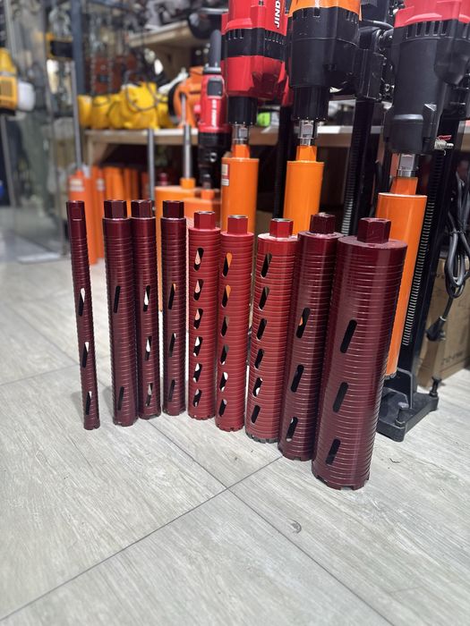 Коронка бетонный от Ф32*450мм до Ф200*450мм алмазная коронка по бетону