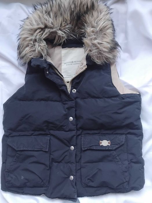 Ralph Lauren - 100% оригинален дамски дебел плътен елек