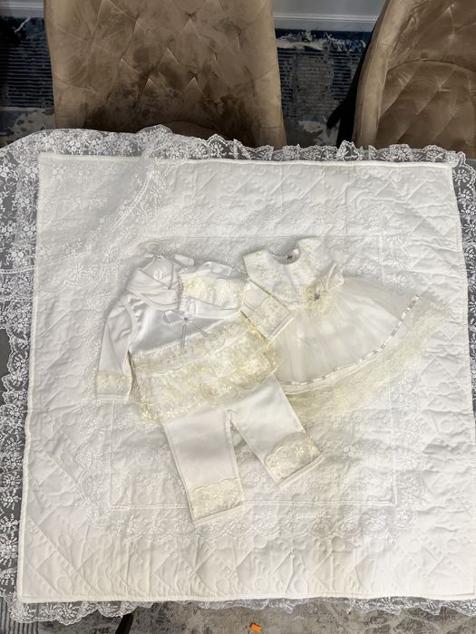 Одежда и плед выписка роддом