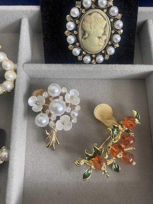 Брошки, различни видове