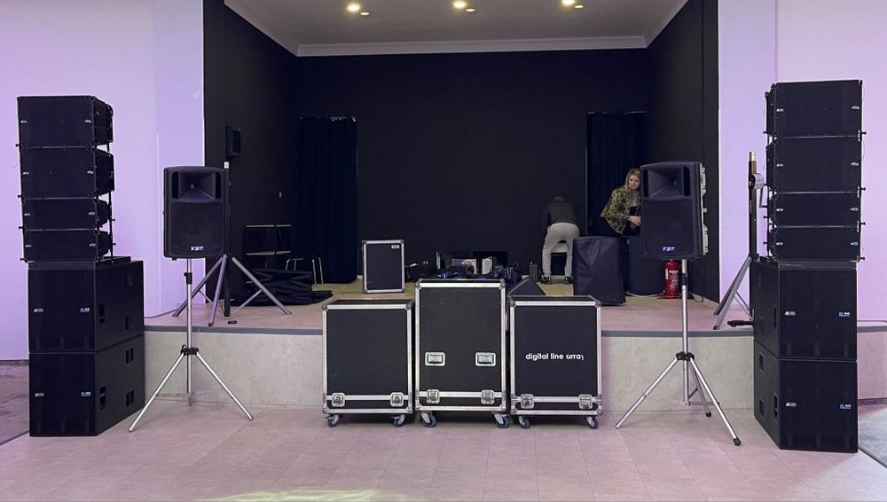 Sistem sunet line array db technologies dva t12,, dva t8