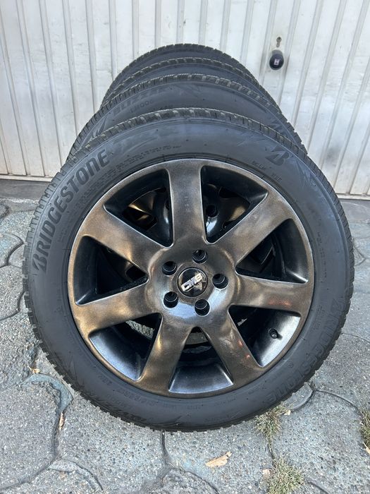 Jante aliaj 5x108mm, anvelope 215/55 R17, Peugeot 407, 508, Citroen, Ford, Volvo