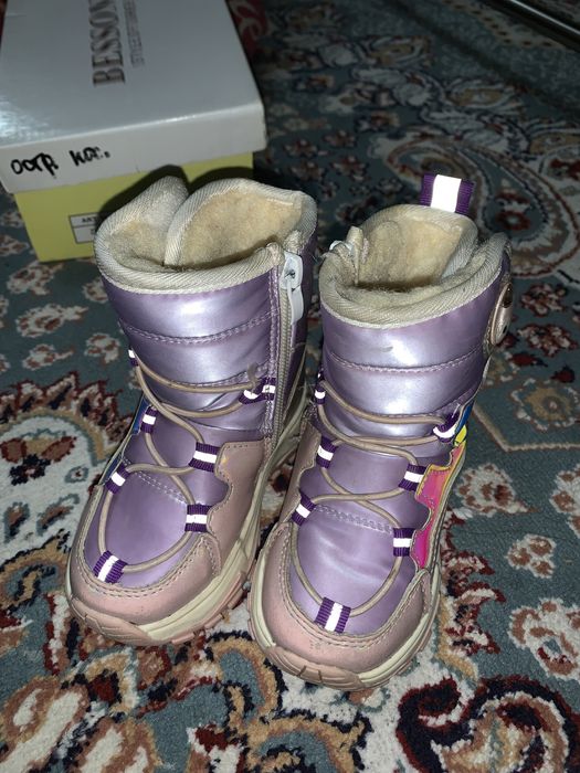 Зимние сапоги на девочку