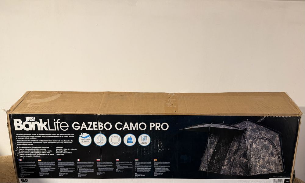 Шатра Nash Bank Life Gazebo Camo Pro