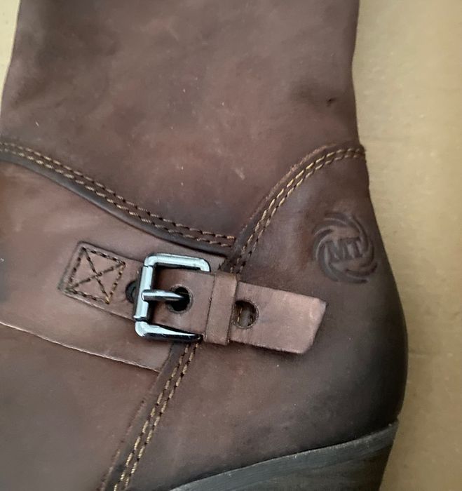 Дамски ботуши Marco Tozzi от естествена кожа. Размер 40