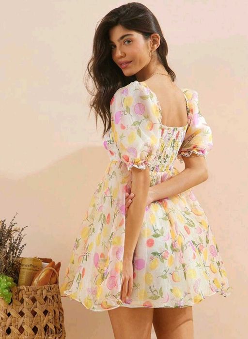 Дамсла рокля с лимони