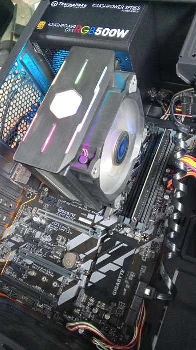 ASUS H110M-CS i5-7500 ОЗУ 8g SSD 120g HDD 500g блок Hunt-key 450w