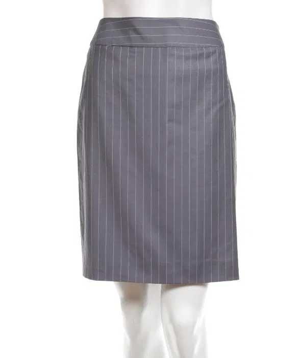 fusta Luisa Spagnoli, stofa fina lana, virgin wool, S, suprapusa