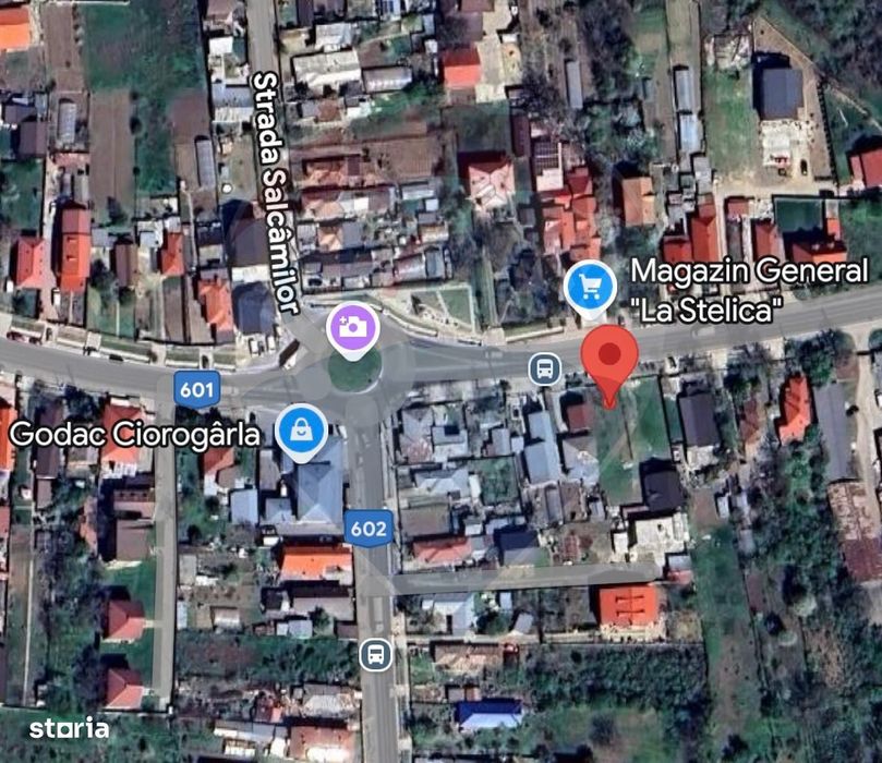 Teren Intravilan 900mp, Deschidere 15,53mp, Imprejmuit - Ciorogarla