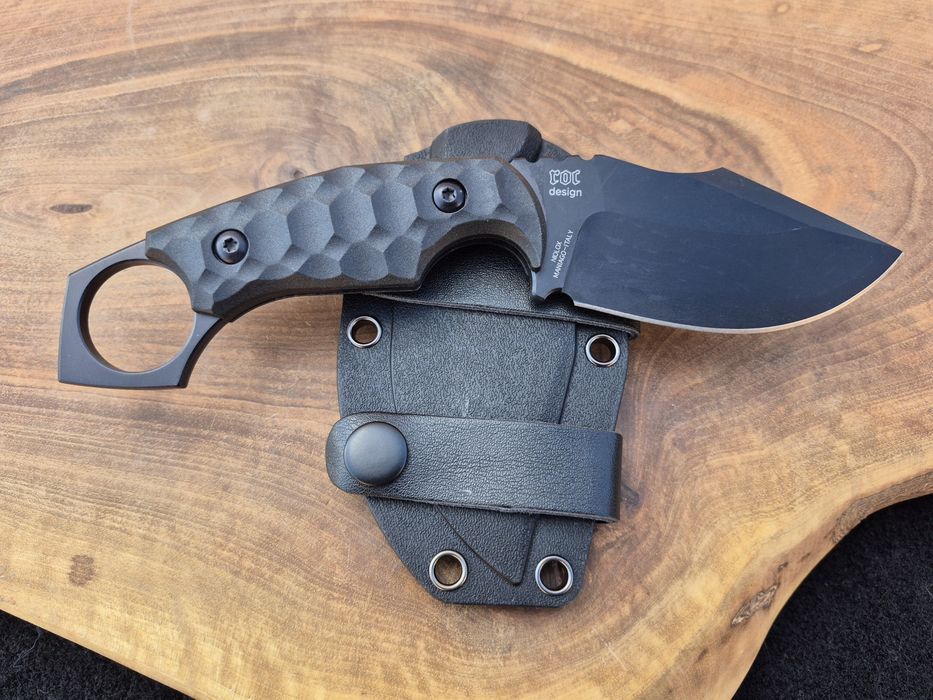 Тактически нож FOX Monkey Thumper FX633,фултанг с кания