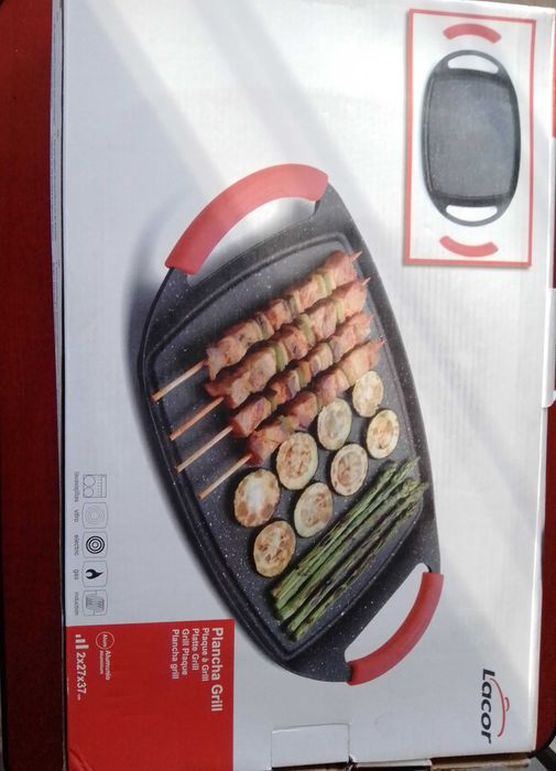 Грил плоча от лят алуминий Lacor 25547