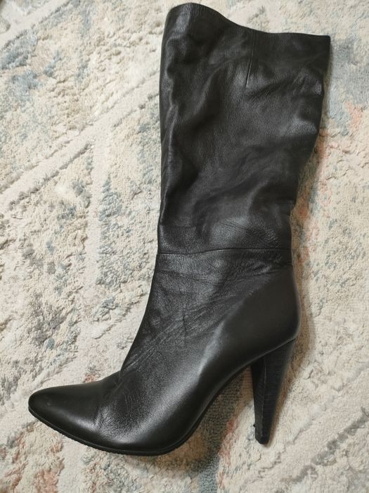 Сапоги  из натуральной кожи