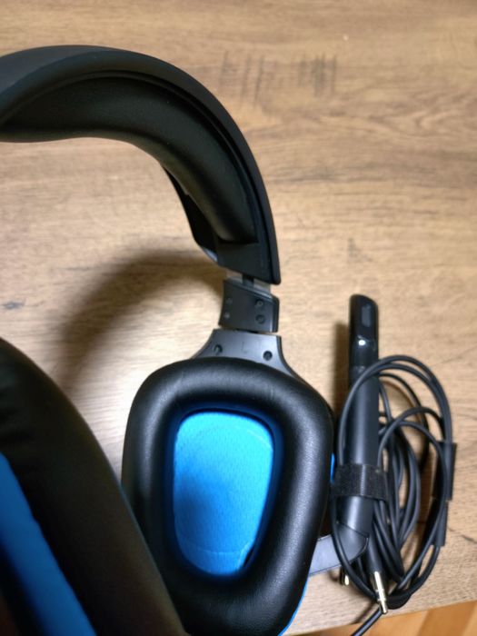 Геймърски слушалки Logitech G432, Микрофон, Черни