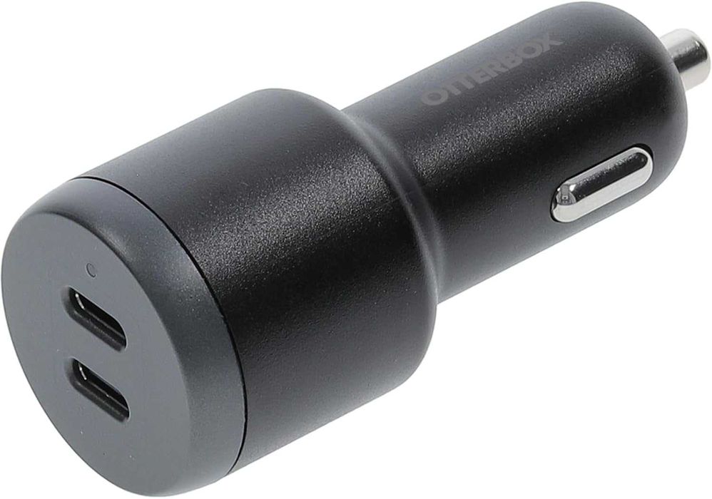 OtterBox Dual USB-C порт за кола 65W, зарядно за кола за смартфони