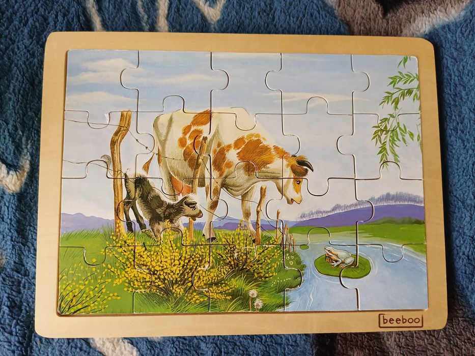 Деревянные пазлы для детей от 3+.