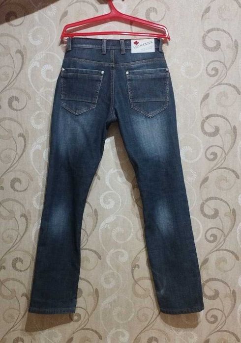 Джинсы утеплённые зимние