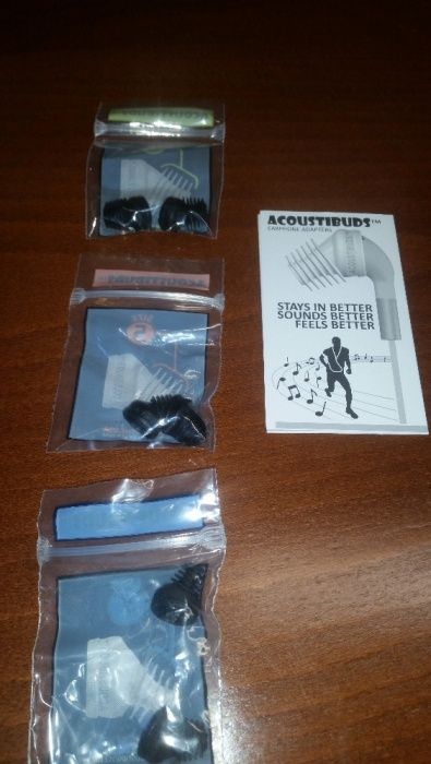 Adaptoare cauciuc pentru Casti de ureche Acoustibuds