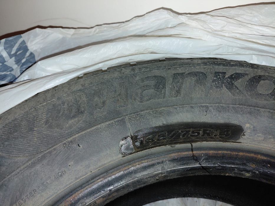 Летние шины ханкок 185/75/14