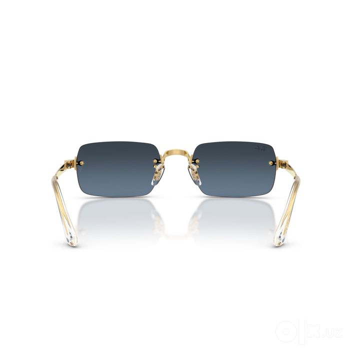 Ray Ban & Asap Rocky Arists W/Blue Gardient Dark Grey Sunglasses