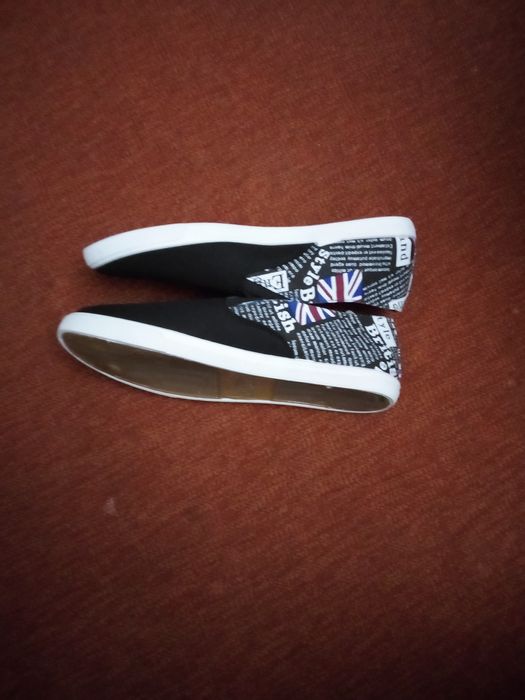 Слипоны полукеды женские