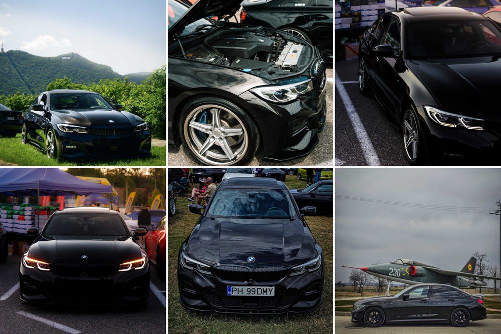 BMW 330e G20 INDIVIDUAL (piele albastra) 420cp FULL cu GESTURE CONTROL