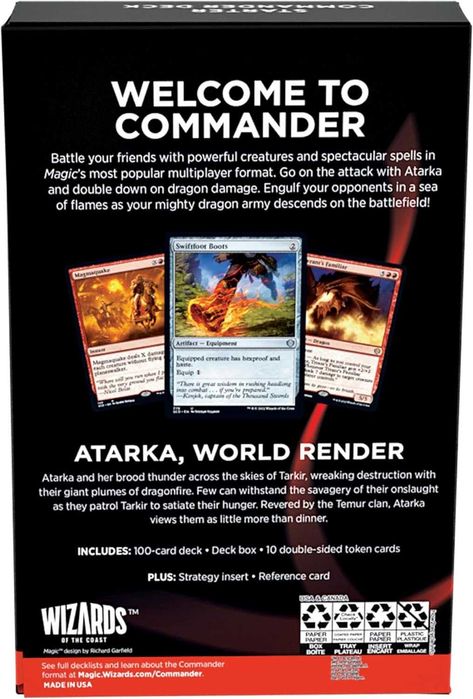 Magic: The Gathering. Starter Commander Deck