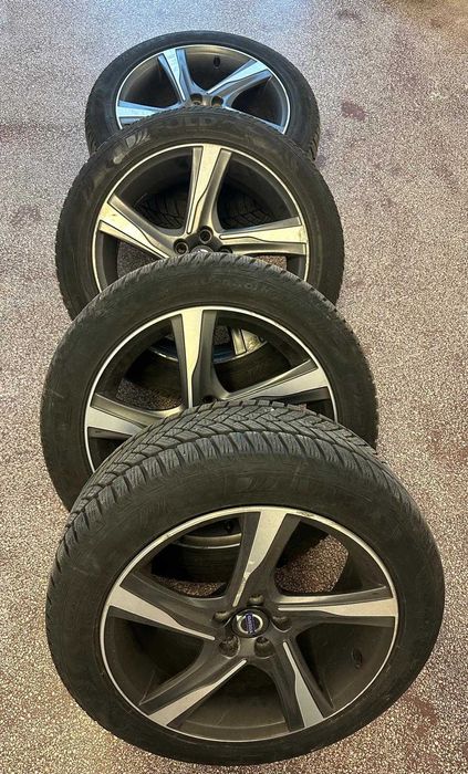 235 50 R18 anvelope de iarna FULDA+ jante Volvo V60 CC, aproape noi