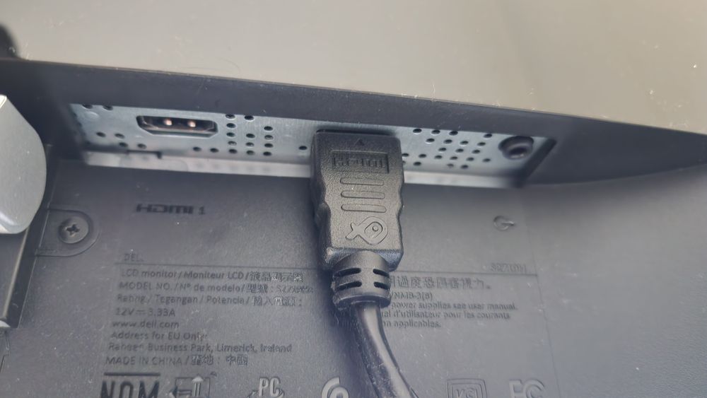 Monitor 27 DELL S2719Hc Sep.2018 display spart