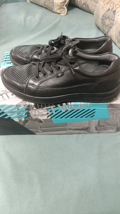 Кожаные туфли 38раз