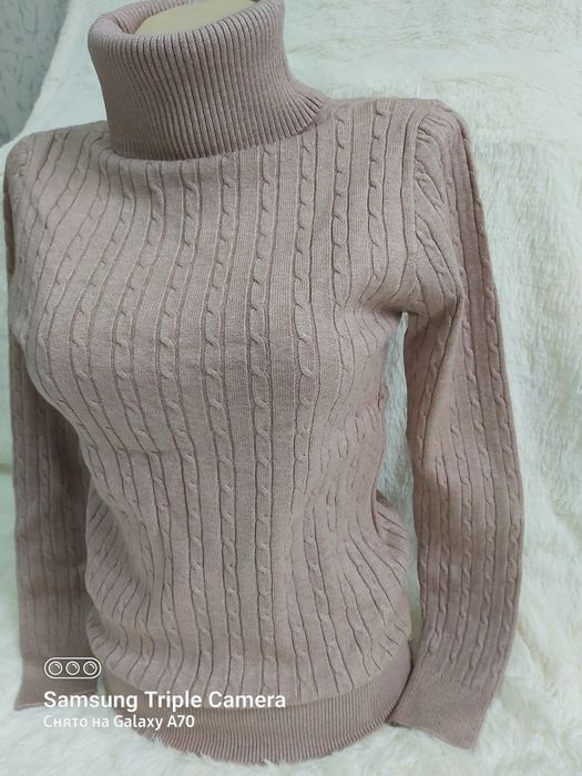 Водолазки мягкой вязки