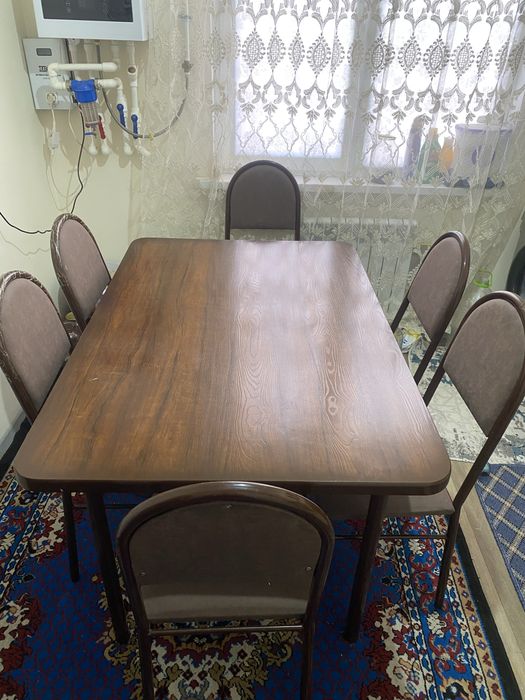 Stol, stul 6 talik xolati yaxshi