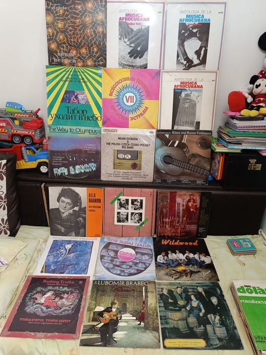Discuri vinil muzică ușoară străină