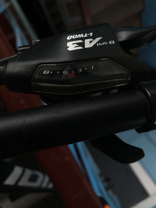 Велосипед VIQI черно красный