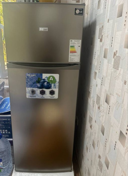 Холодилник Ferre BCD-275/BCD-275 IX 225 litr, ikki kamerali