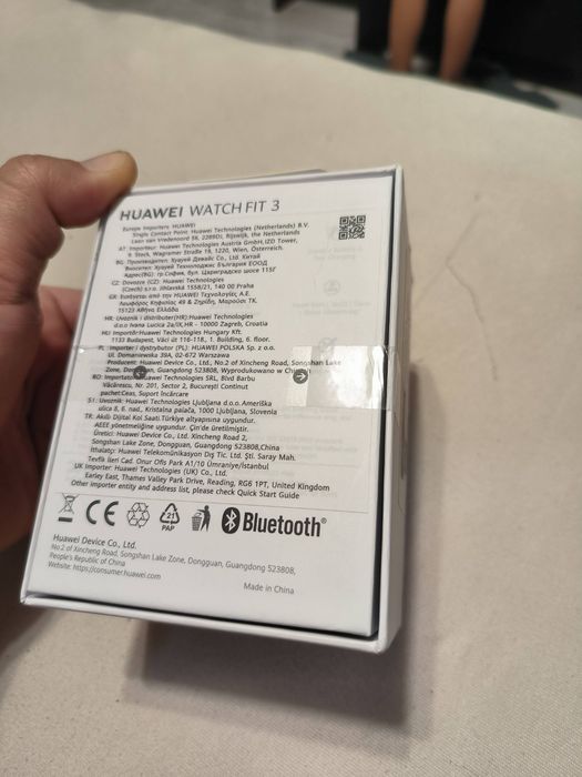 HUAWEI WATCH FIT 3 - Negru - SIGILAT - Garanție 2 Ani