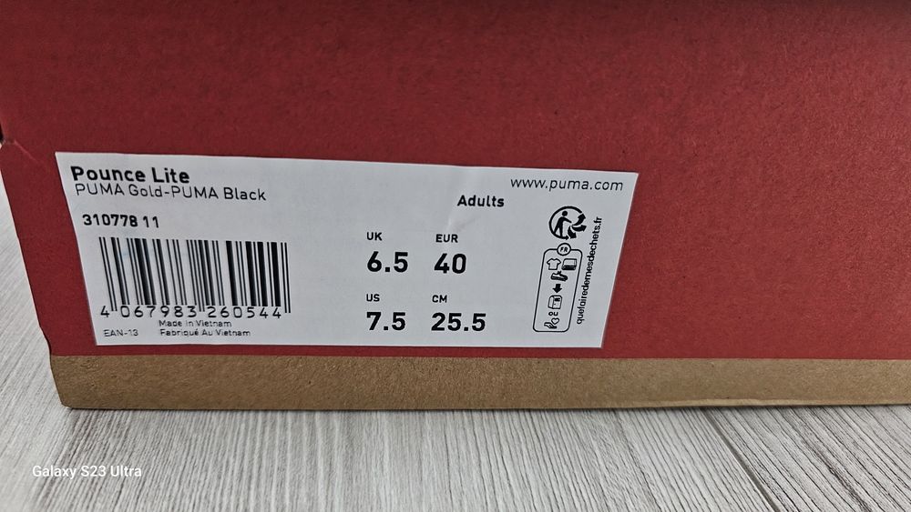 Papuci PUMA Gold-PUMA Black 310778-11