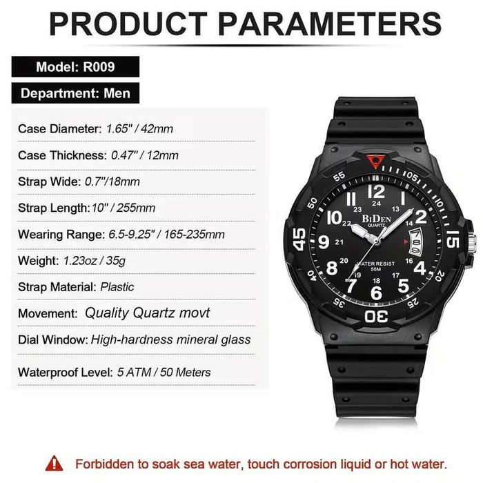 Мъжки часовник кварц