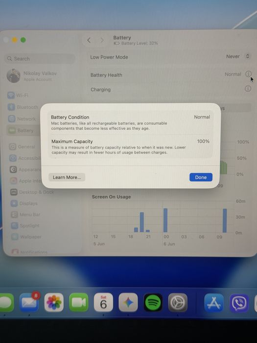 MacBook Air M4 13inch 256GB Silver в гаранция