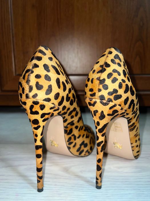 Леопардовые туфли