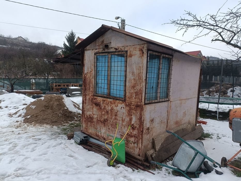 Baraca gradina / Organizare santier / Baraca metalica
