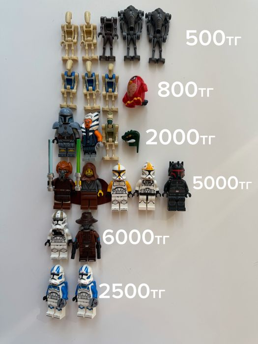 Lego minifigers